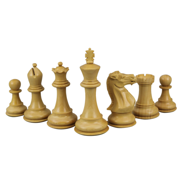 Sheesham Chess Set With Sheesham Flat Chess Board 20 Inch and Ebonised Morphy Professional Staunton Chess Pieces 3.75 Inch - Image 8