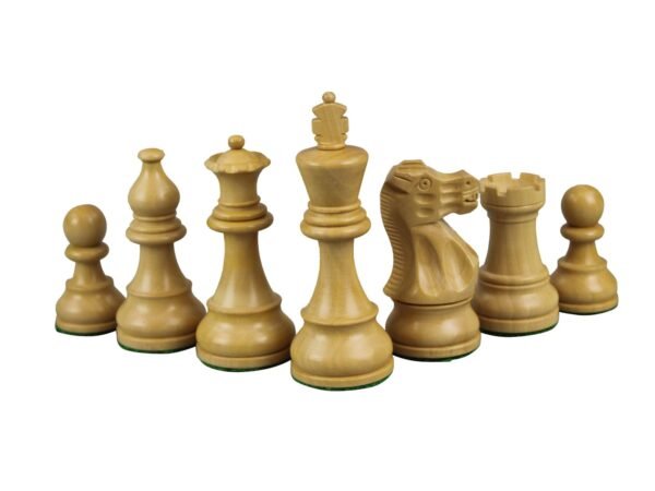 Sheesham Chess Set With Sheesham Flat Chess Board 20 Inch and Ebonised Atlantic Classic Chess Pieces 3.75 Inch - Image 8