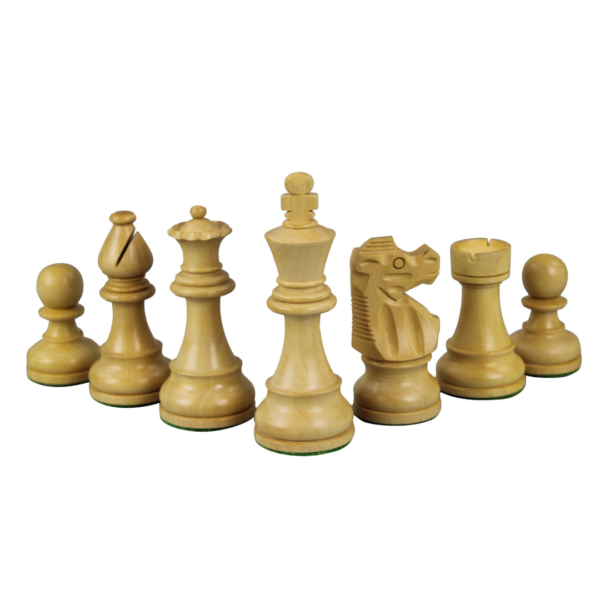 Mahogany Chess Set 16 Inch with Weighted Sheesham French Knight Chess Pieces 3 Inch - Image 6