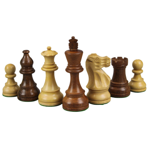 Wenge Chess Set 21 Inch with Weighted Sheesham Classic Staunton Chess Pieces 3.75 Inch - Image 4