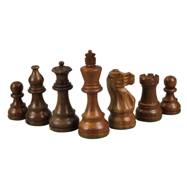 Wenge Chess Set 21 Inch with Weighted Sheesham Classic Staunton Chess Pieces 3.75 Inch - Image 6