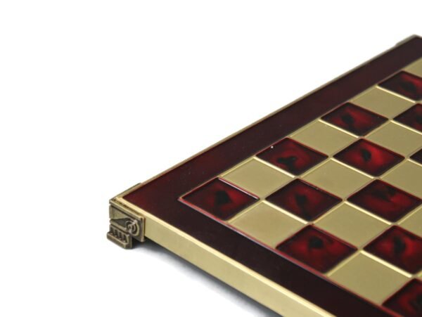 Metal Range Chess Set Ruby Red 11'' - 200R - Image 3