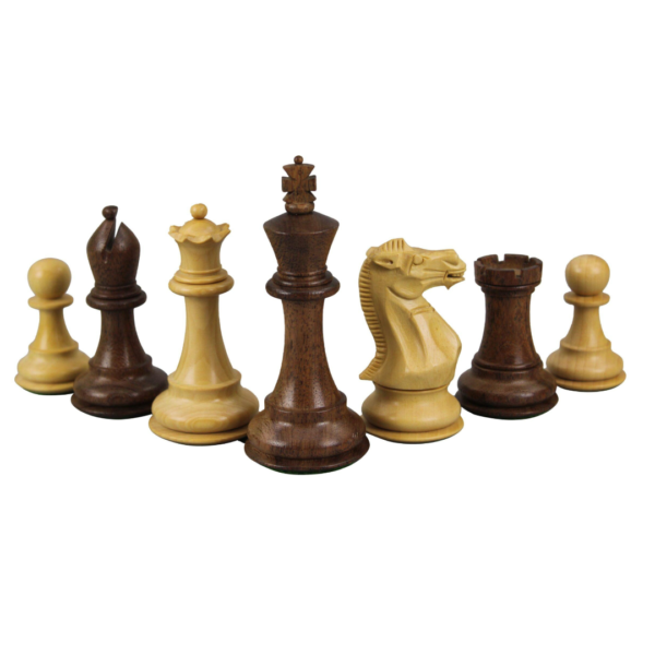 Palisander Chess Set 20 Inch with Weighted Sheesham Morphy Professional Staunton Chess Pieces 3.75 Inch - Image 5