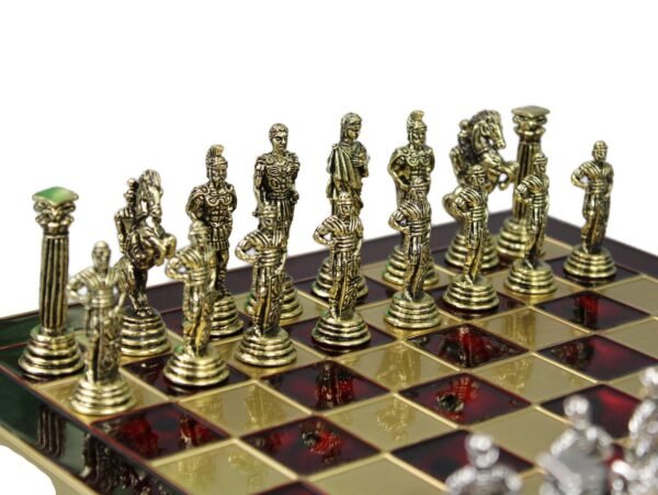 Metal Range Chess Set Ruby Red 11'' - 200R - Image 2