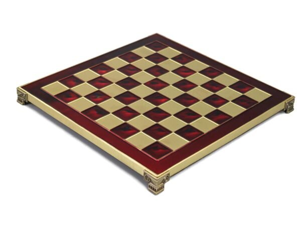Metal Range Chess Set Ruby Red 11'' - 200R - Image 4
