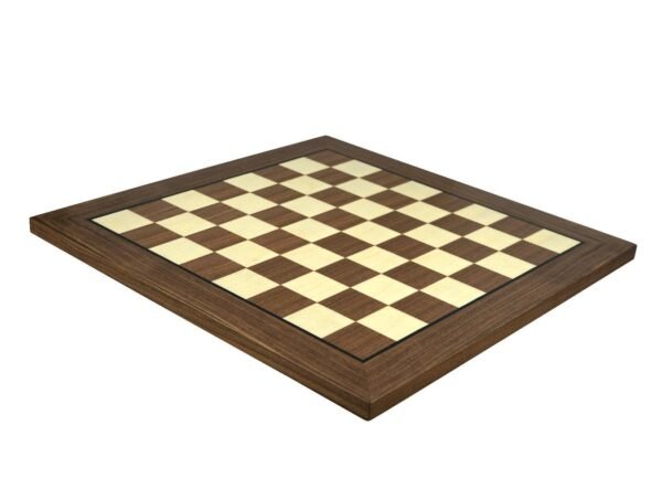 Walnut Chess Set 20 Inch With Helena Flat Chess Board and Weighted Sheesham Atlantic Classic Staunton Chess Pieces 3.75 Inch - Image 3