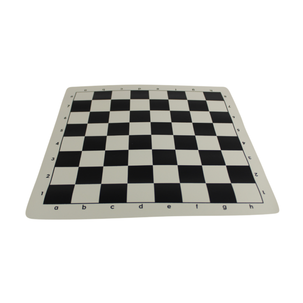 Black Club Roll Up Chess Set 20 Inch (Double Queen) - Image 3