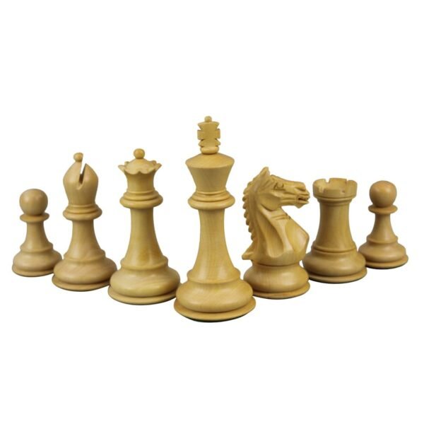 Walnut Chess Set 20 Inch with Weighted Sheesham Staunton Fierce Knight (Queens Gambit) Pieces 3.75 Inch - Image 6