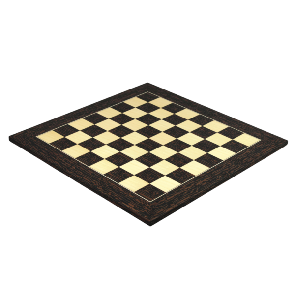 Tiger Ebony Chess Set 20 Inch and Weighted Ebonised Zagreb Staunton Chess Pieces 3.75 Inch - Image 3