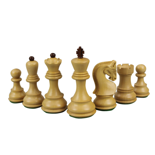 Tiger Ebony Chess Set 20 Inch with Weighted Sheesham Zagreb Staunton Chess 3.75 Inch - Image 6