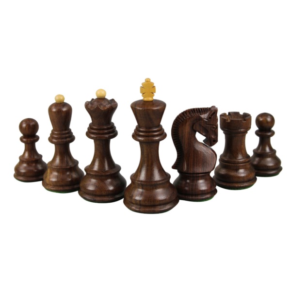 Palisander Chess Set 20 Inch with Weighted Sheesham Zagreb Staunton Chess Pieces 3.75 Inch - Image 7