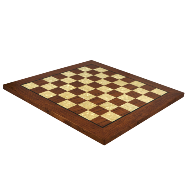 Rosewood Chess Set 20 Inch with Helena Mother of Pearl Flat Board and Weighted Sheesham German Staunton Chess Pieces 3.75 Inch - Image 3