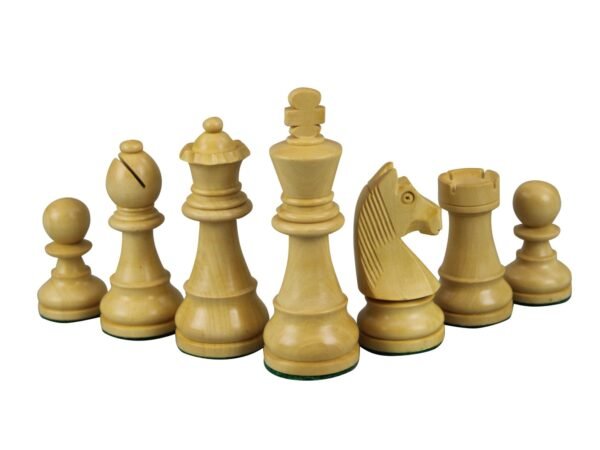 Walnut Chess Set 20 Inch with Helena Mother Of Pearl Flat Chess Board and Weighted Sheesham German Staunton Chess Pieces 3.75 Inch - Image 7