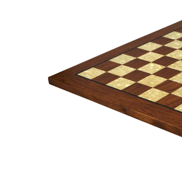 Rosewood Chess Set 20 Inch With Helena Mother of Pearl Flat Chess Board and Weighted Sheesham Executive Staunton Chess Pieces 3.75 Inch - Image 5