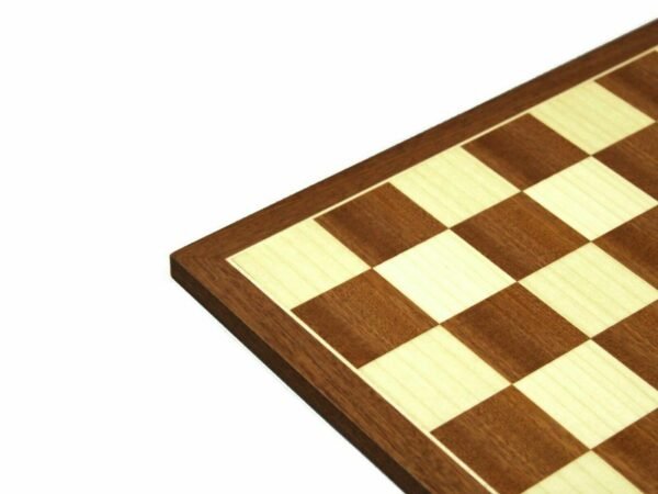 Isle of Lewis I Ivory & Brown Resin Chess Pieces 3.5 inch With Mahogany Chess Board 20 inch - Image 6