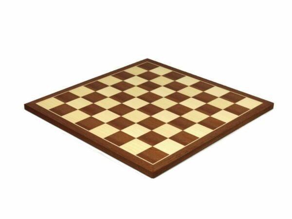 Isle of Lewis I Ivory & Brown Resin Chess Pieces 3.5 inch With Mahogany Chess Board 20 inch - Image 4