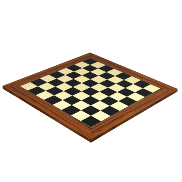 Isle of Lewis Chess Set With I Ivory & Brown Resin Chess Pieces 3.5 Inch and Palisander Chess Board 20 Inch - Image 4