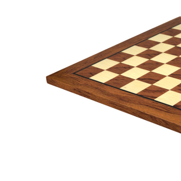Rosewood Chess Set 20 Inch With Helena Flat Chess Board Weighted Sheesham and Reykjavik Staunton Chess Pieces 3.75 Inch - Image 5