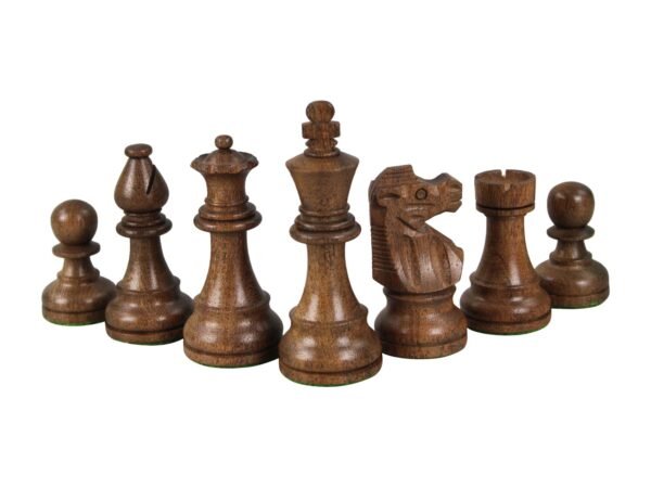 Sheesham Chess Set With Sheesham Chess Board 16 Inch and French Lardy Staunton Chess Pieces 3 Inch - Image 7