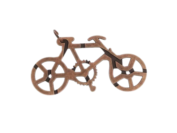 Metal Bicycle Magic Brain Teaser Puzzle