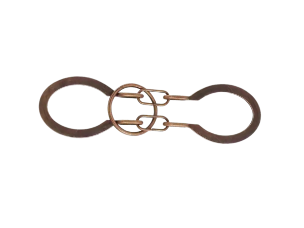 Metal Horse Shoe Lock Magic Brain Teaser Puzzle