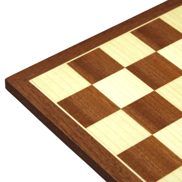 Isle of Lewis Chess Set II Ivory & Brown Resin Chess Pieces 3.5 Inch With Mahogany Chess Board 20 Inch - Image 6