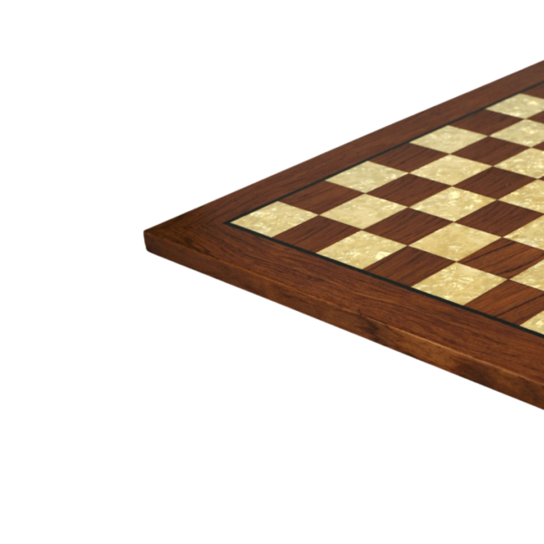 Rosewood Chess Set 20 Inch With Helena Mother of Pearl Flat Board And Weighted Sheesham King Bridal Staunton Chess Pieces 3.75 Inch - Image 5