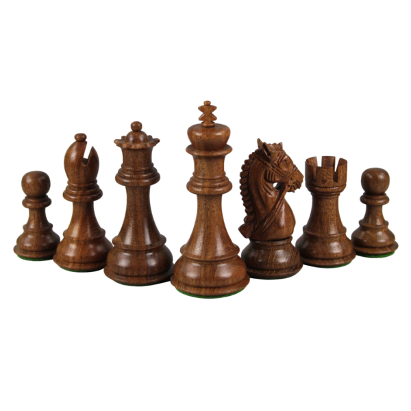 Rosewood Chess Set 20 Inch With Helena Mother of Pearl Flat Board And Weighted Sheesham King Bridal Staunton Chess Pieces 3.75 Inch - Image 8
