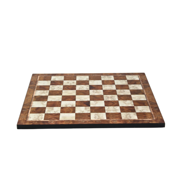 Mocha Design Chess Set 14 Inch