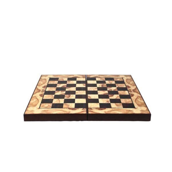 Red Oak Chess & Backgammon Set 19 Inch - Image 6